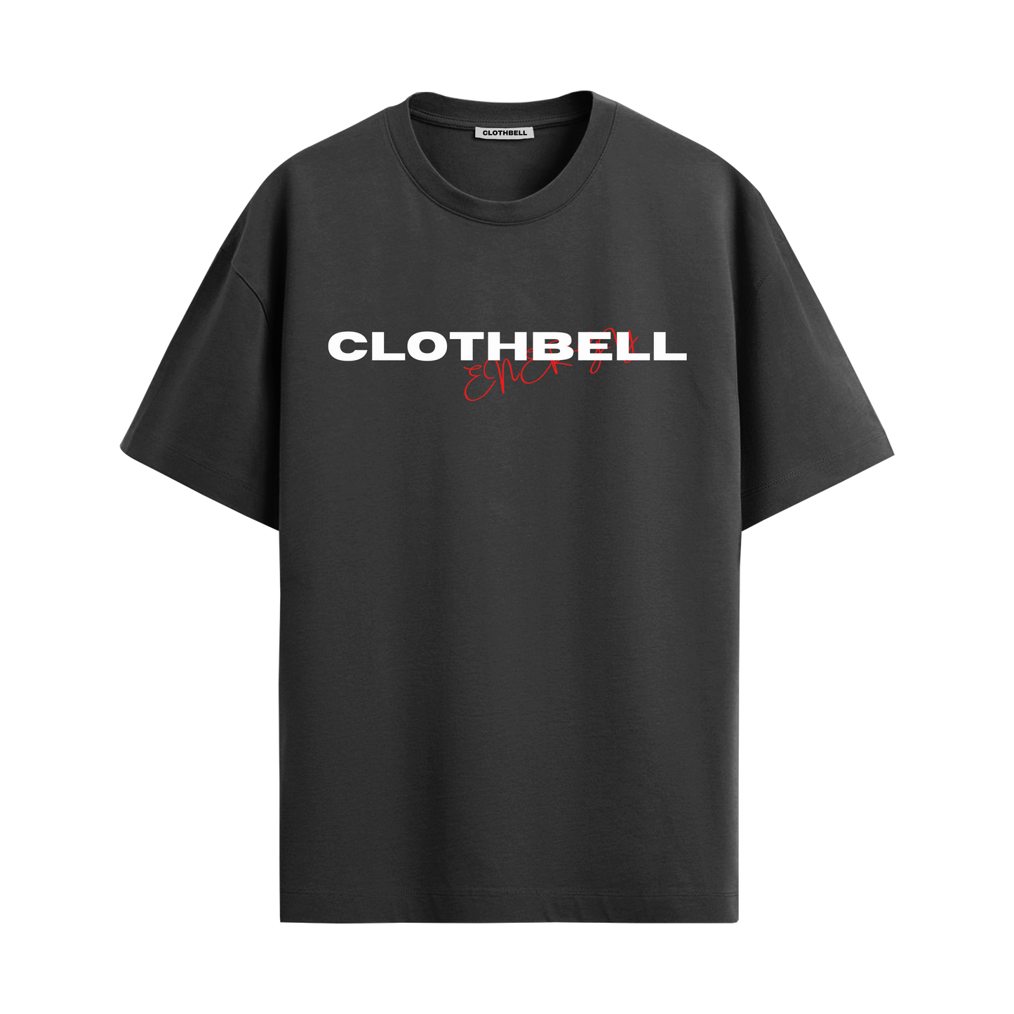 Energy Black Oversized Tshirt