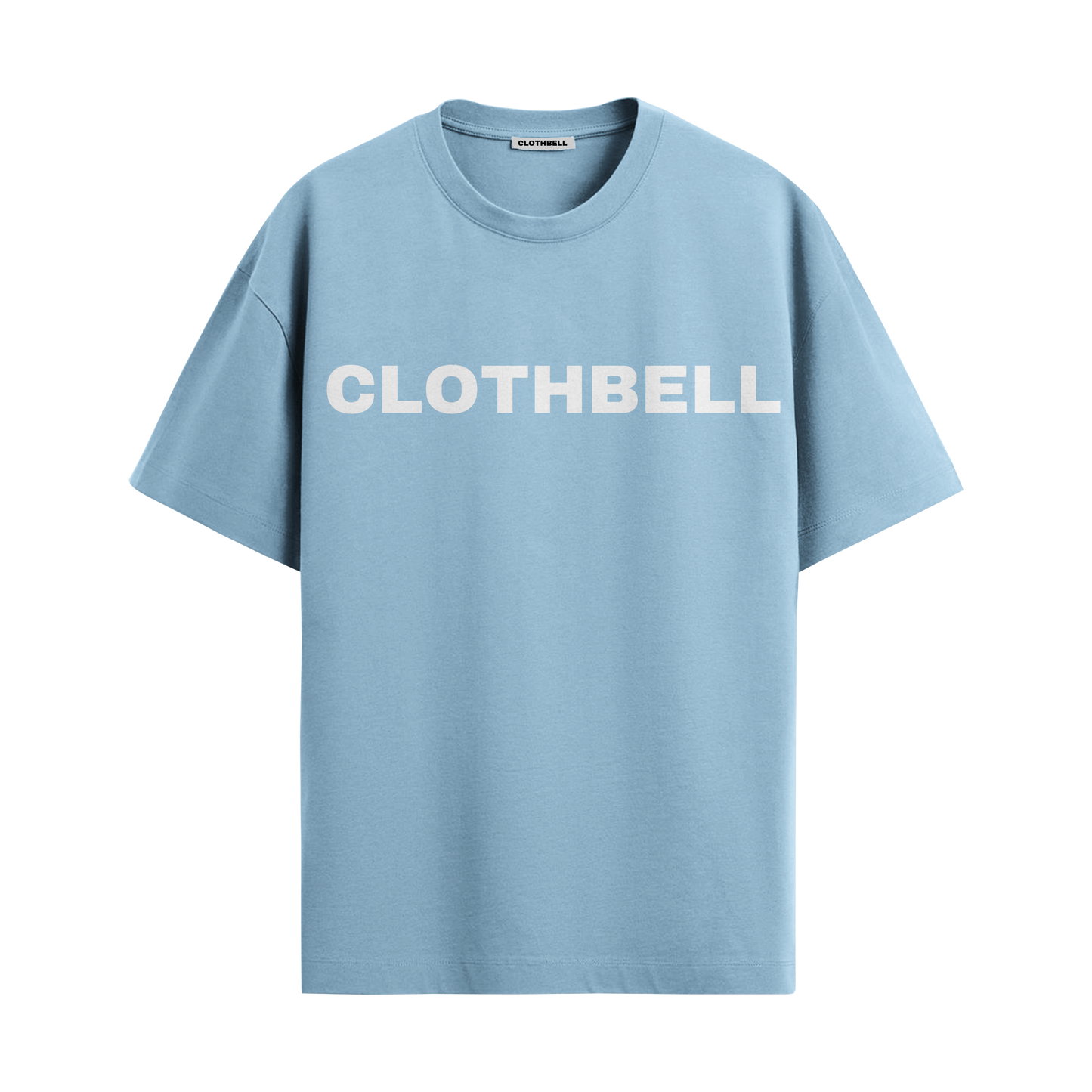 Chase Your Dream Sky Blue Oversized Tshirt