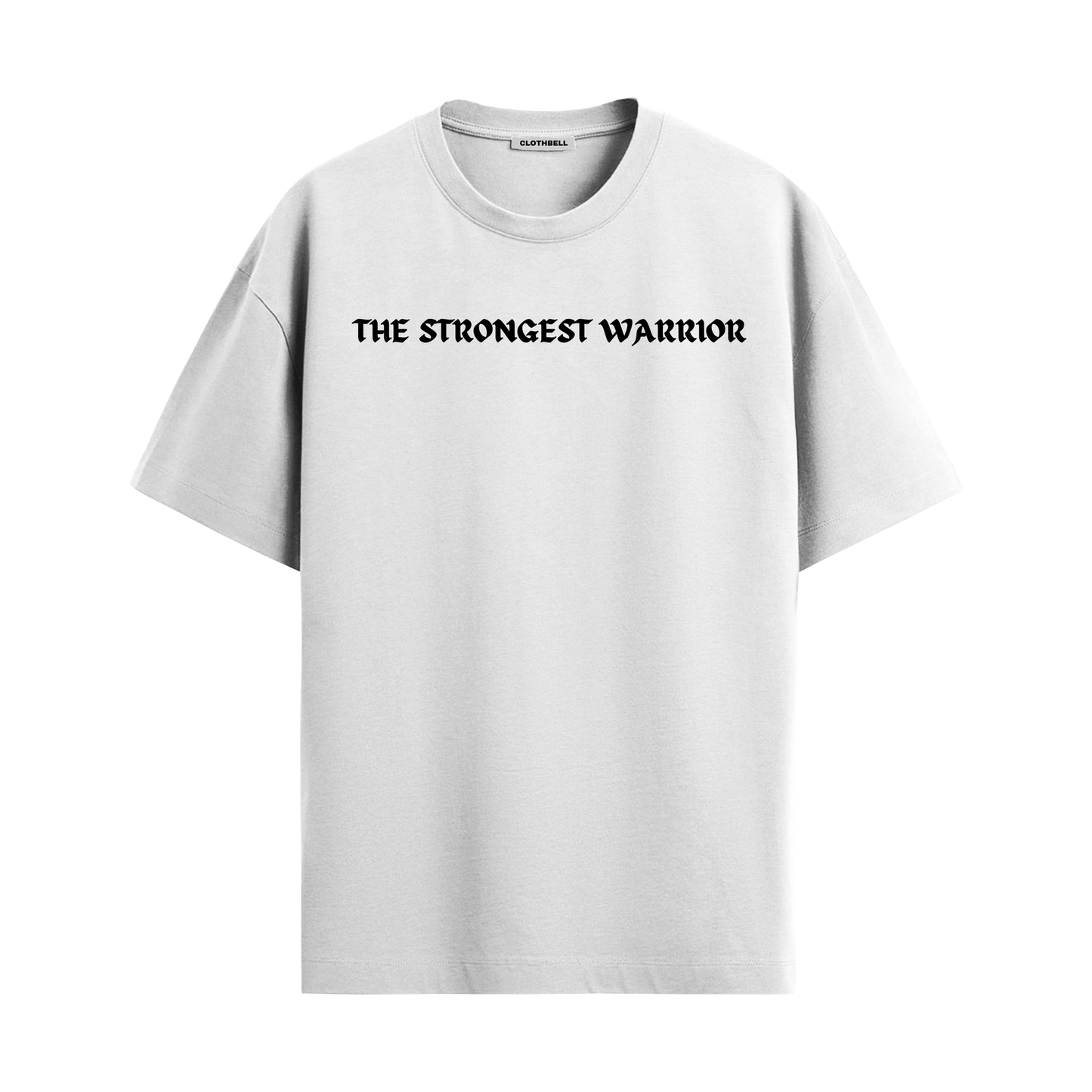 Warrior White Oversized Tshirt